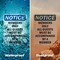 Signmission Members Only All Guests Must Be OSHA Notice Sign, Plastic, 7in W x 10in L, 2PK OS-2PACK-NS-P-710-V-14202 - alternate 6